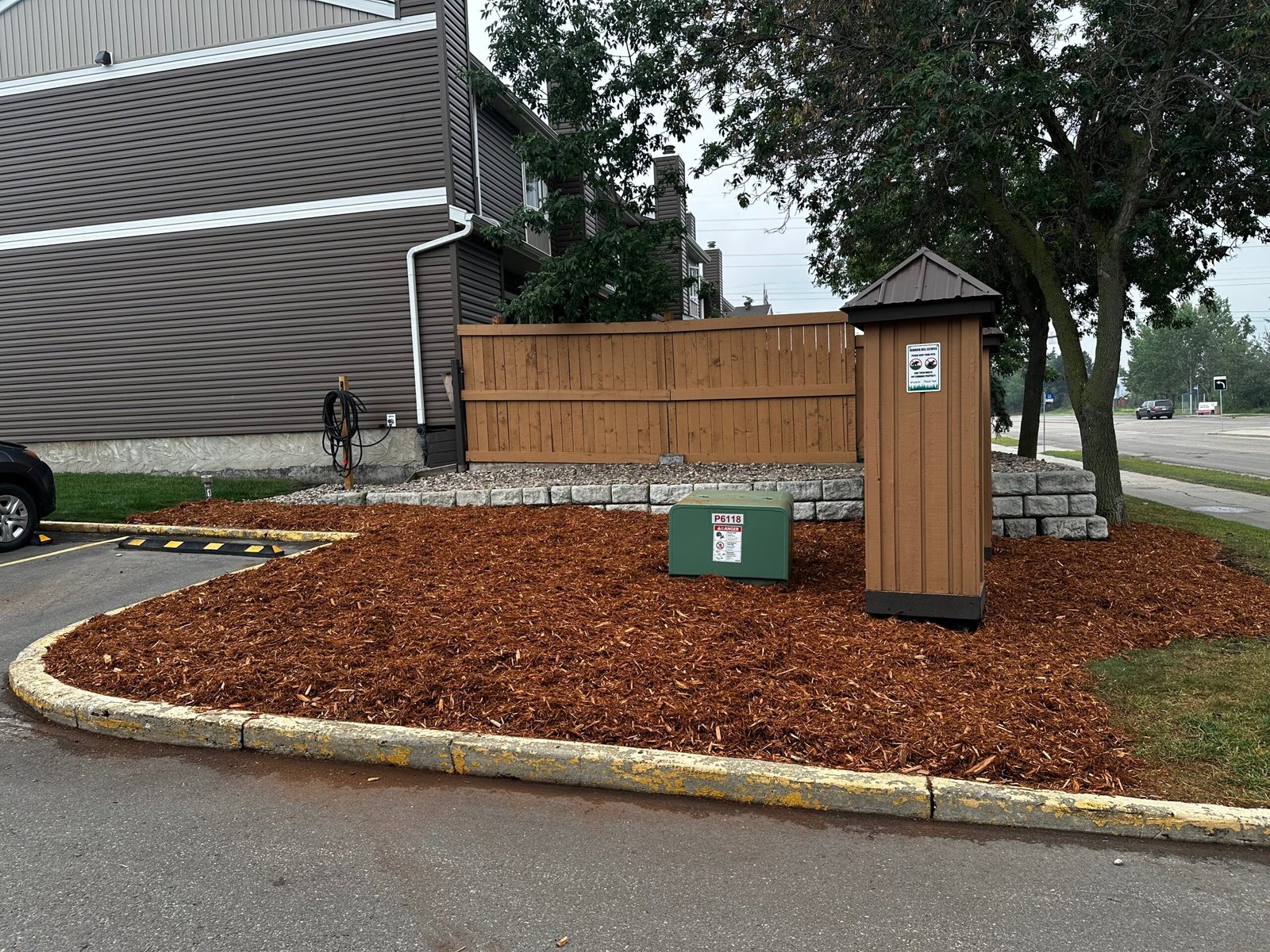 Fence Area Maintenance